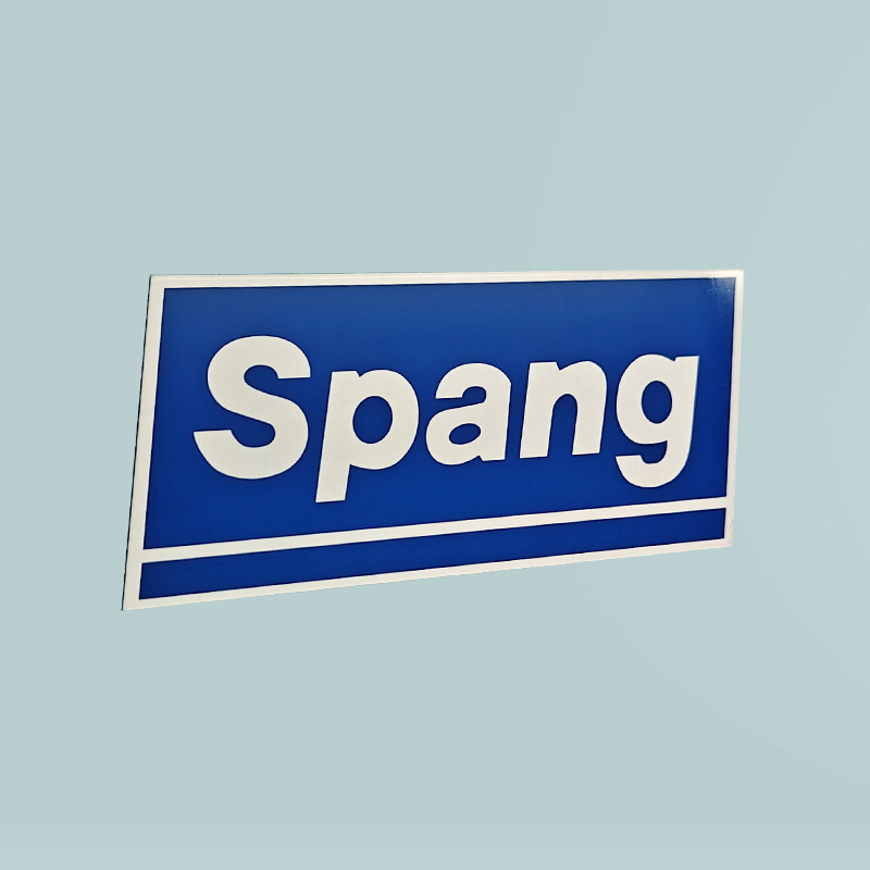Spang不銹鋼銘牌